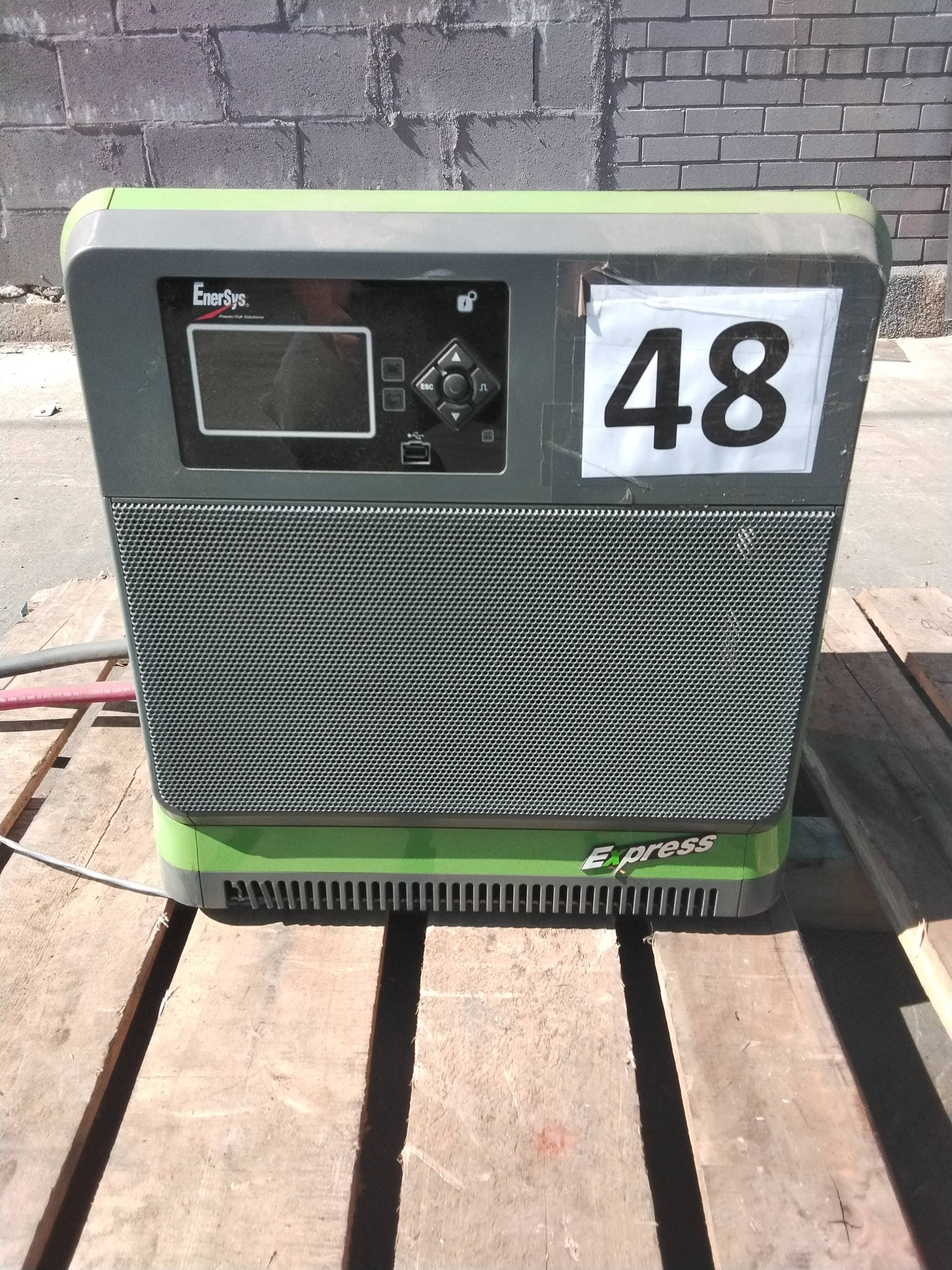 EnerSys Model: EXE3-LP-4C 24/36/48V Industrial Forklift Battery Charger