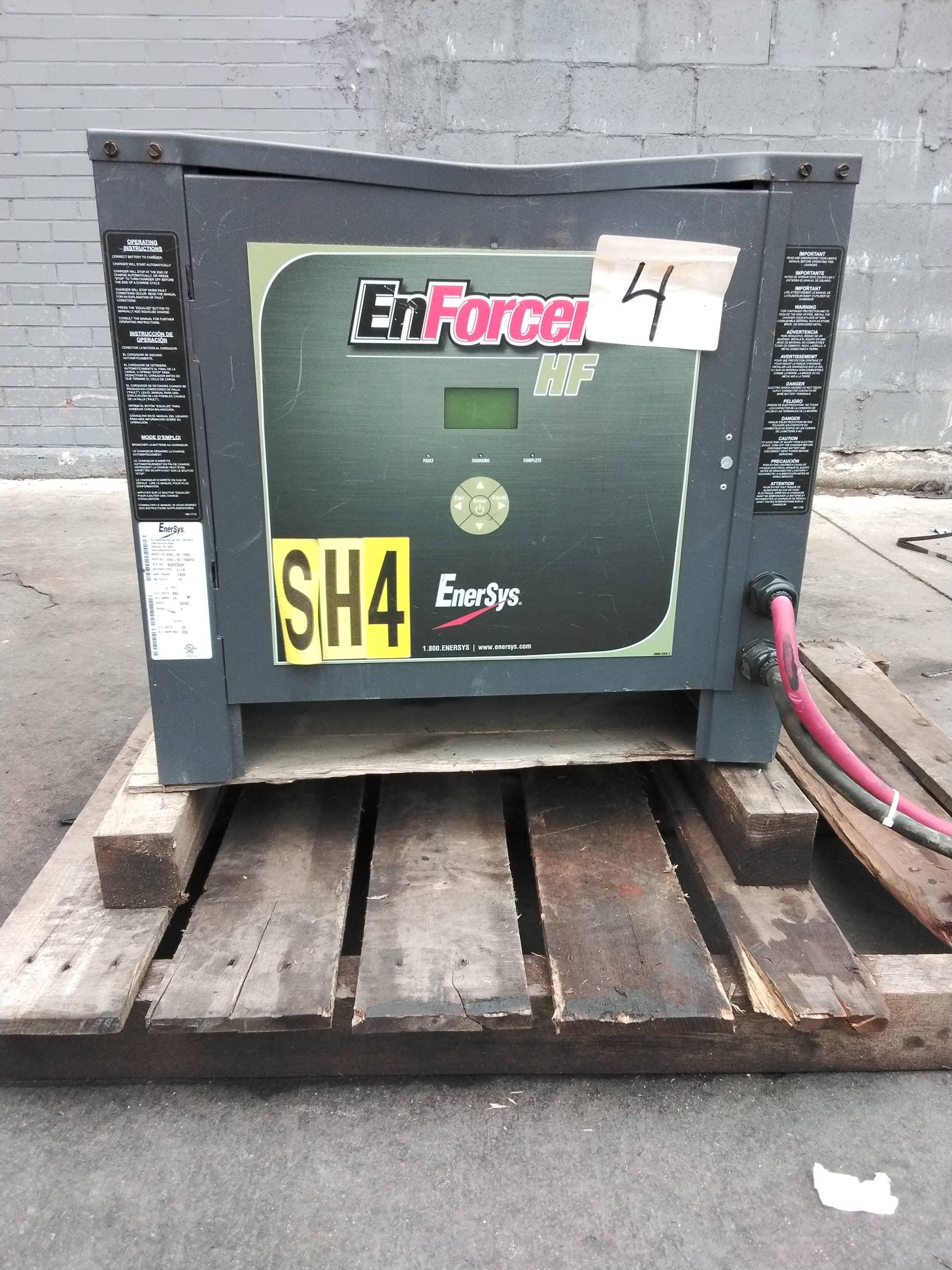 EnerSys EH3-18-1600 36V Industrial Forklift Battery Charger #187