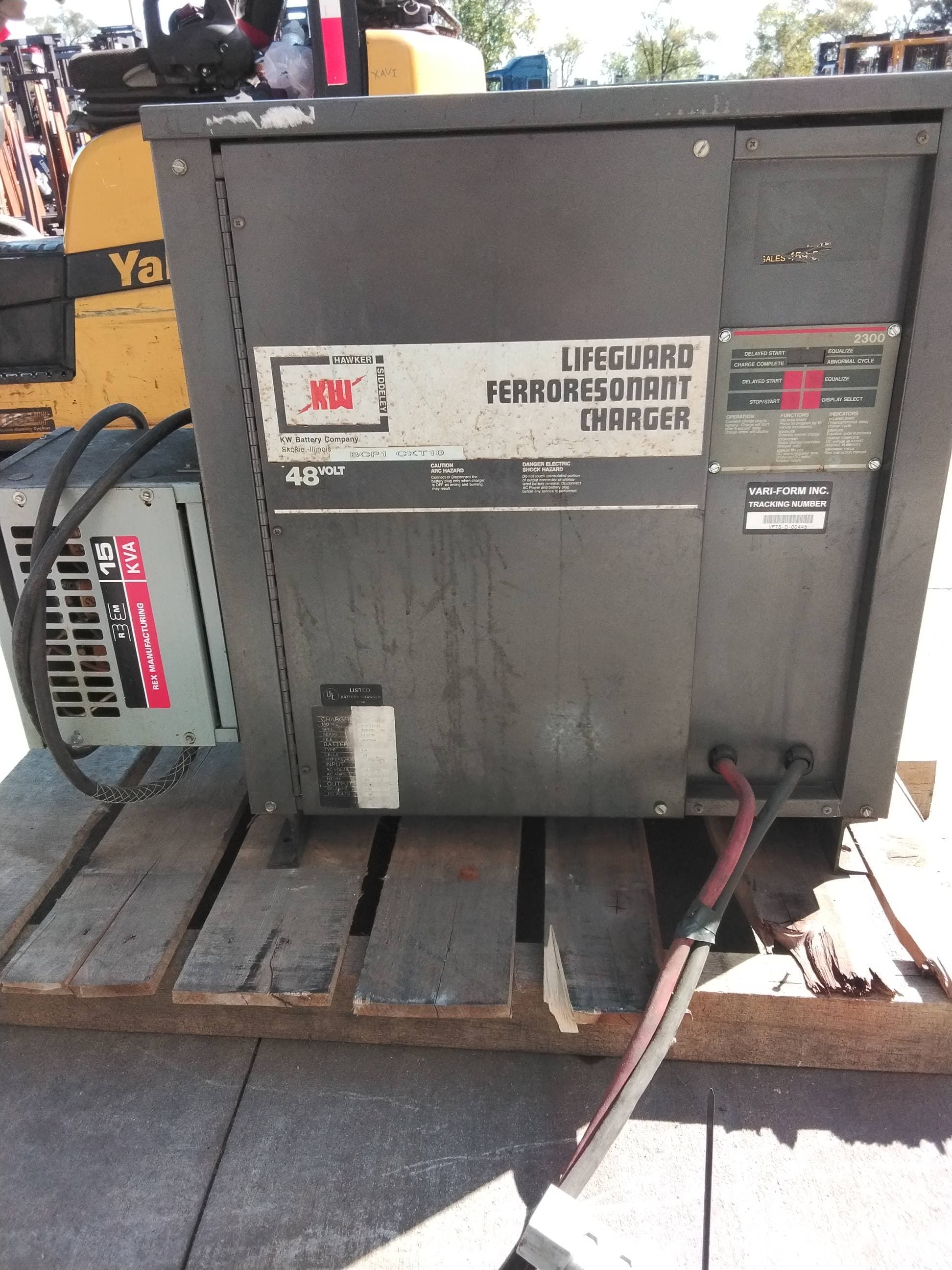 Hawker LifeGuard Ferroresonant Model: 24-875F3B-23 48V Industrial Forklift Battery Charger