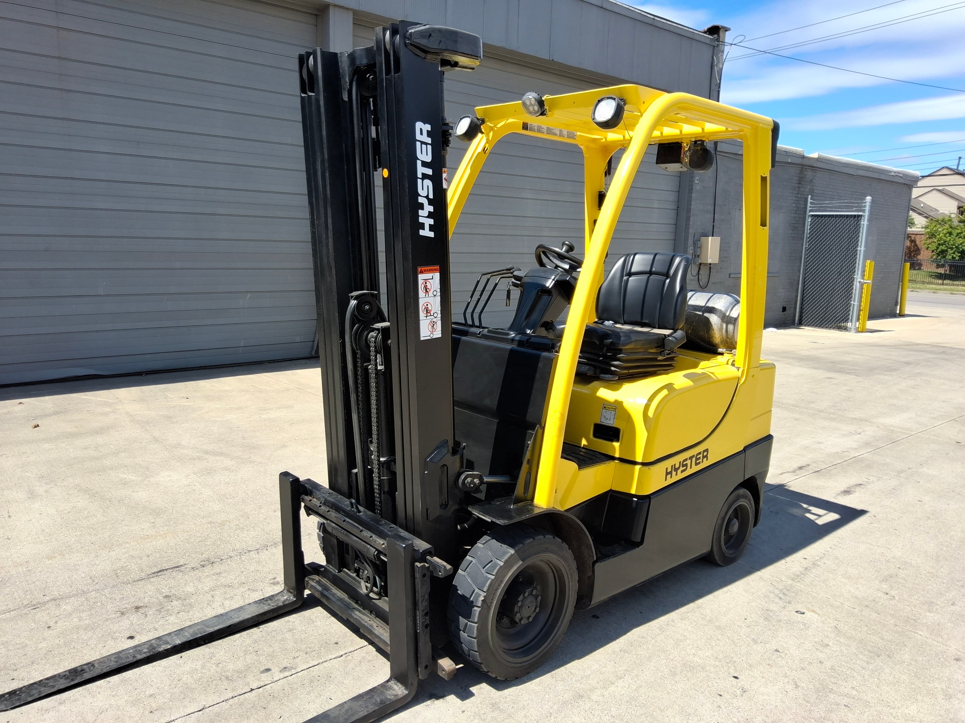 2014 Hyster S50CT 5,000LB Capacity. LP Powered Forklift. 3 Stage Mast, Hours: 8,191
