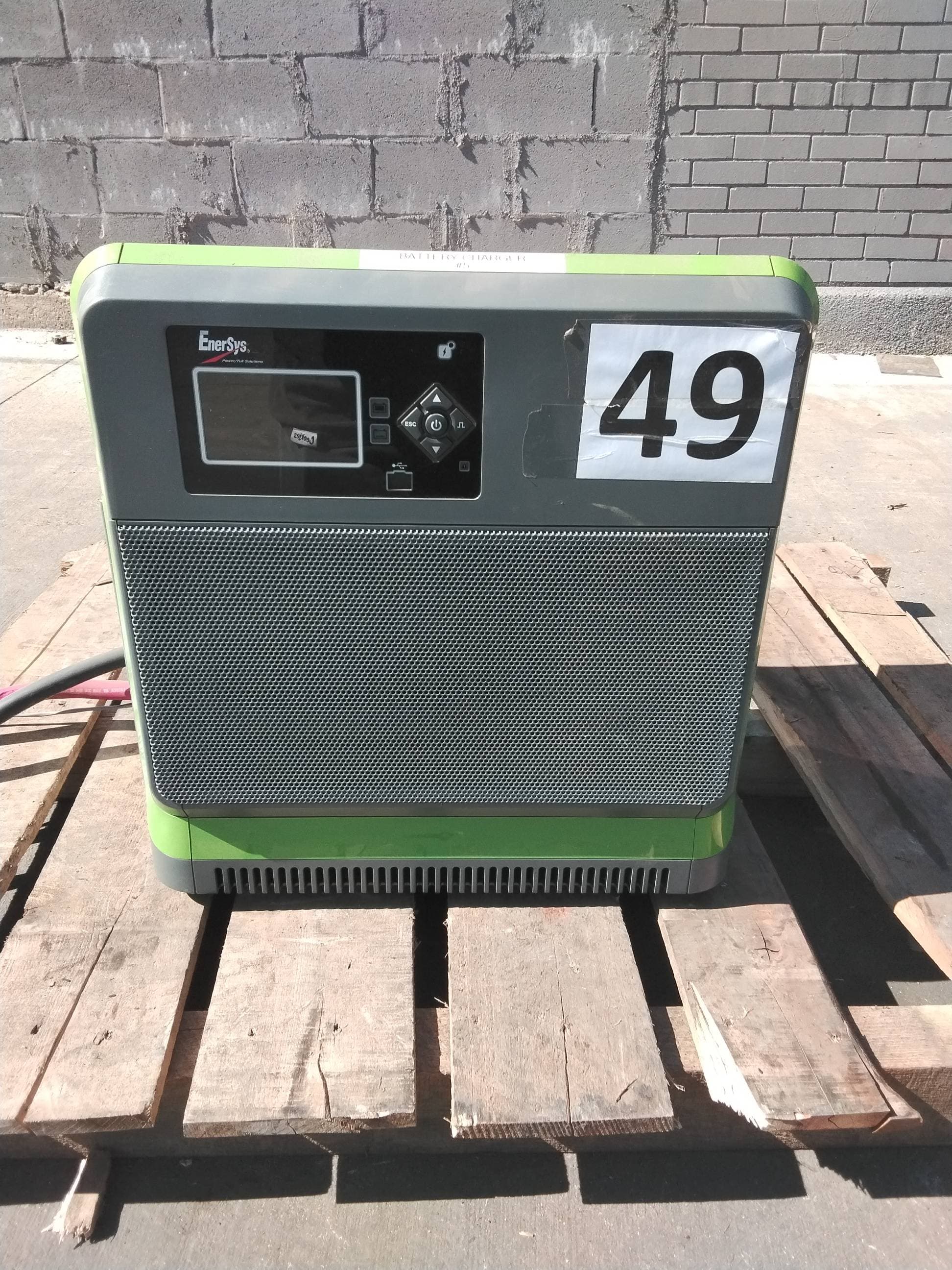 EnerSys Model: EXE3-LP-4C 24/36/48V Industrial Forklift Battery Charger