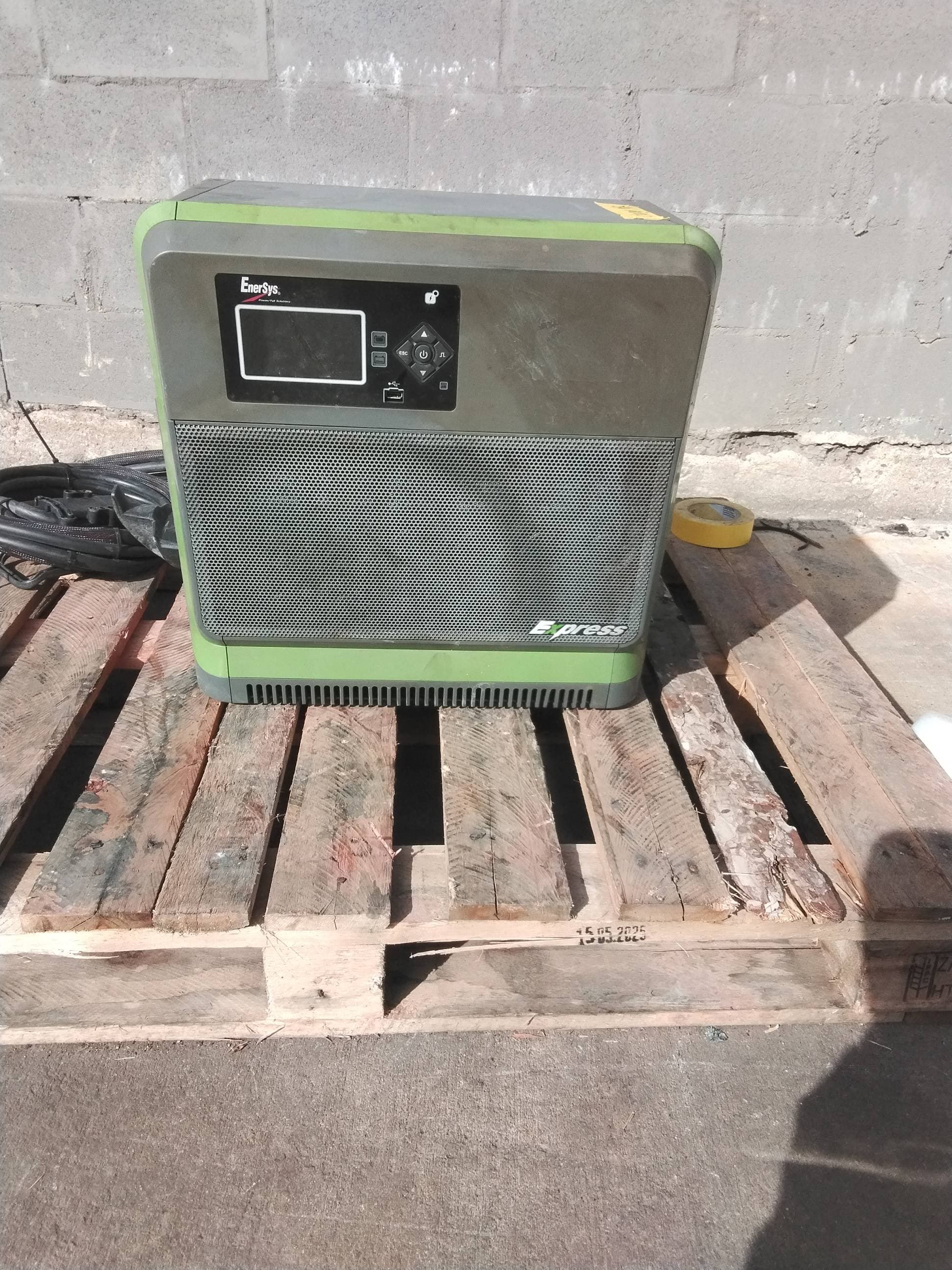 EnerSys Model: EXE3-LP-4Y 24/36/48V Industrial Forklift Battery Charger