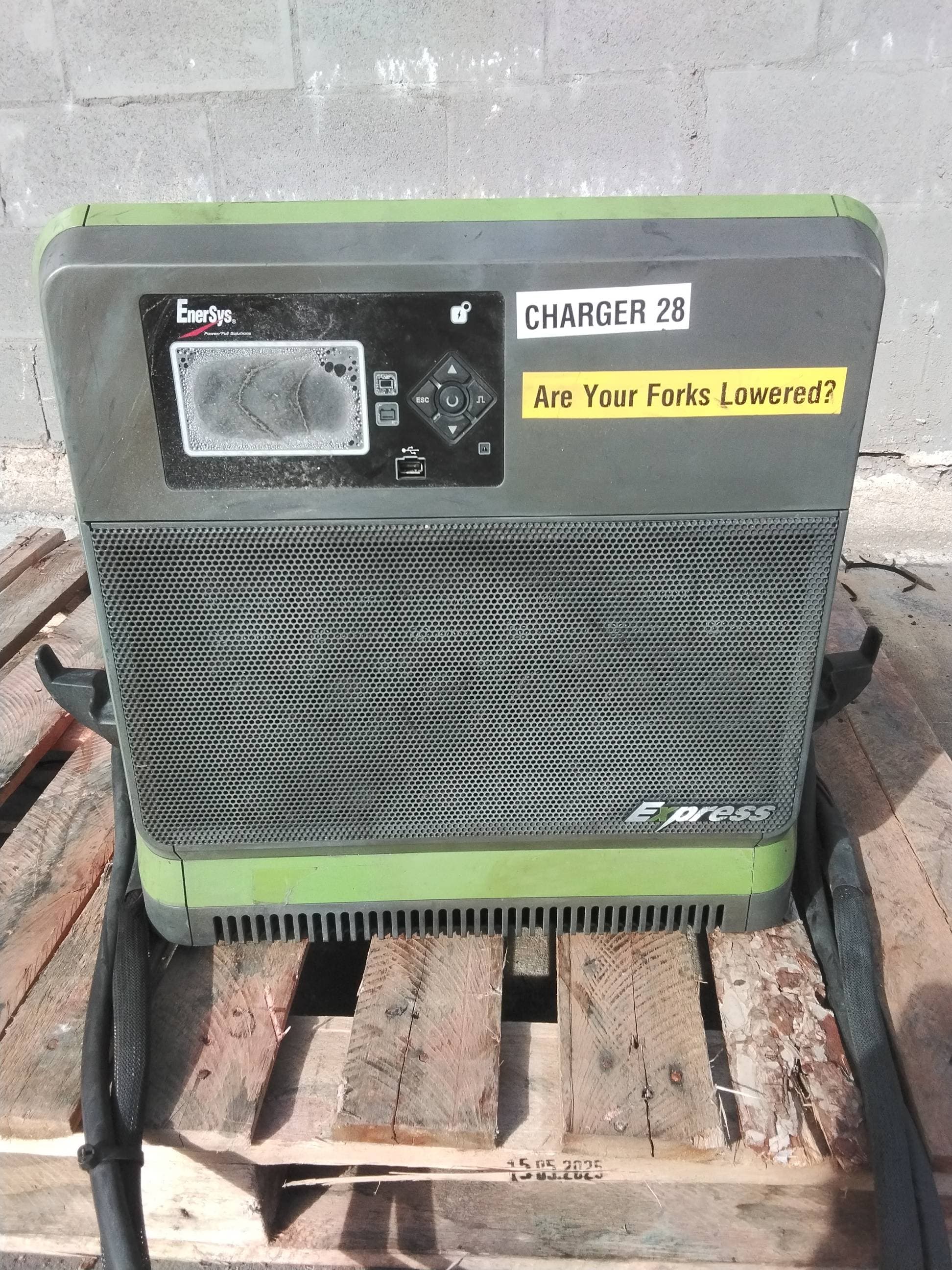 EnerSys Model: EXE3-LP-4Y 24/36/48V Industrial Forklift Battery Charger