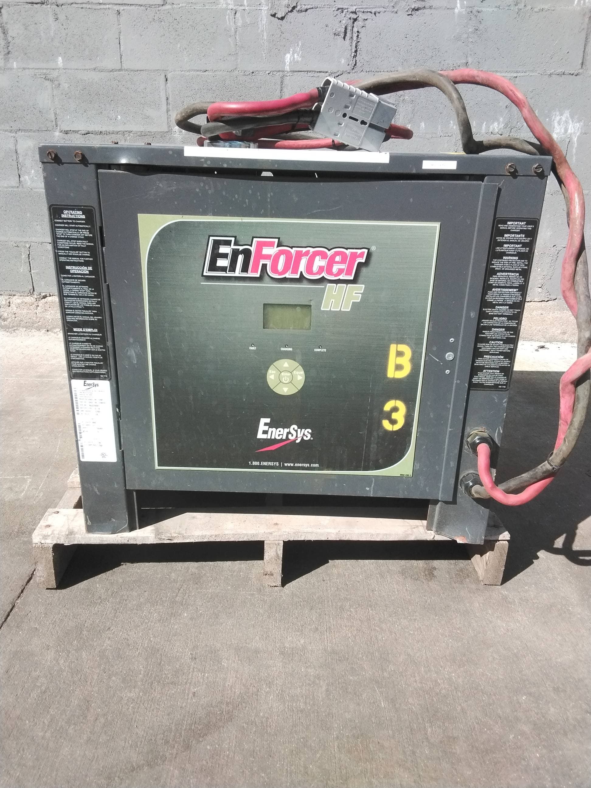 EnerSys Model: EH3-18-1200 36V Industrial Forklift Battery Charger