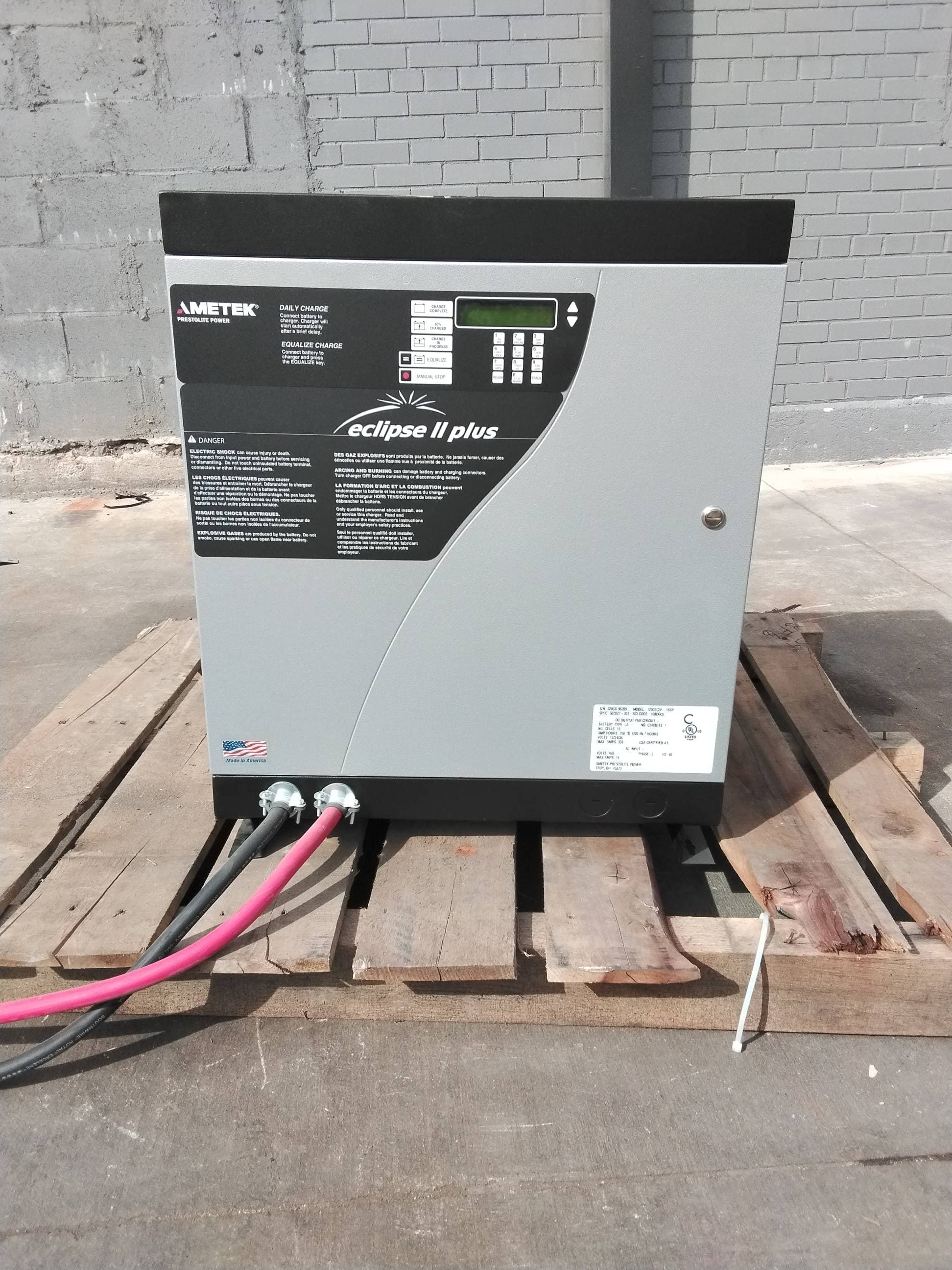 Ametek Prestolite Power Model: 1200EC3F-18SP 12/24/36V Industrial Forklift Battery Charger